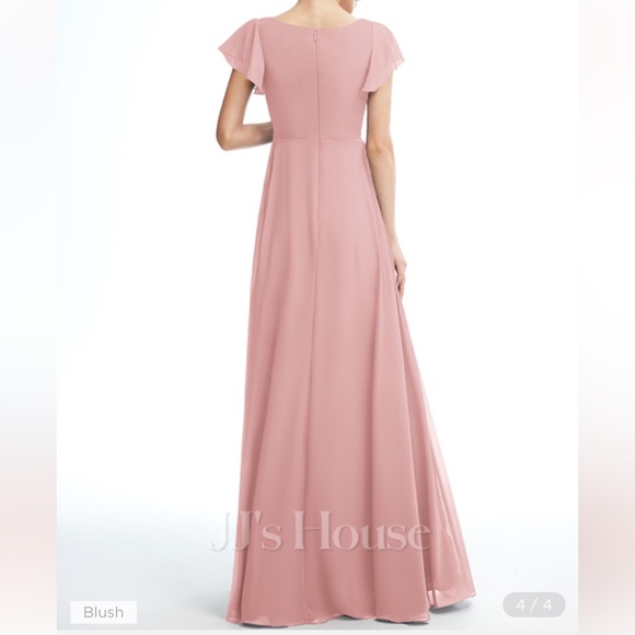 JJs House Blush Maternity Bridesmaid Dress - Picture 2 of 2